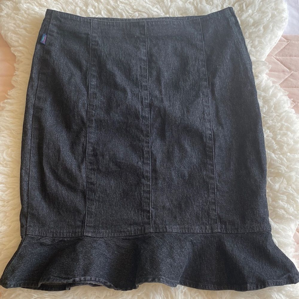 Jean skirt 